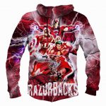 The Avengers  Arkansas Razorbacks Hoodies - Pullover Red Hoodie