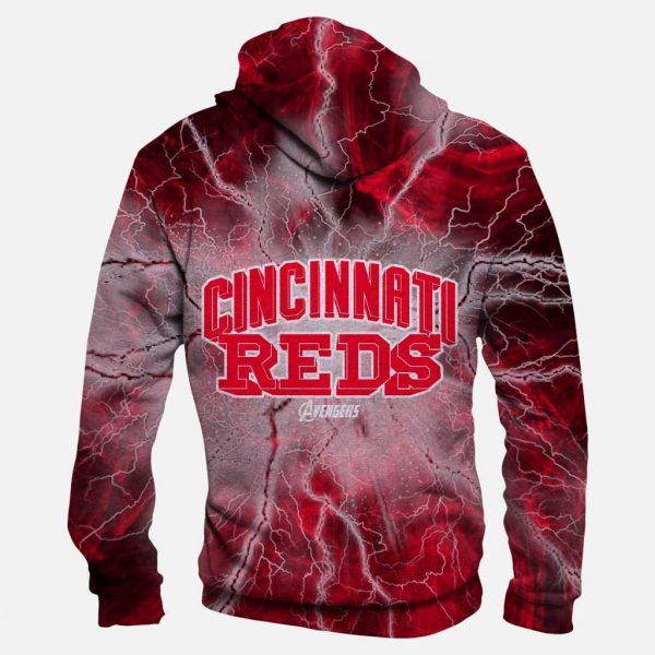 The Avengers Cincinnati Hoodies - Pullover Red Hoodie