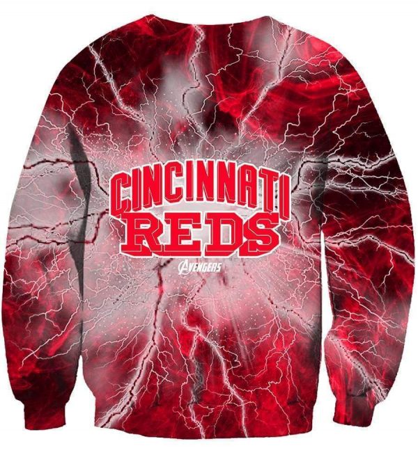 The Avengers Cincinnati Hoodies - Pullover Red Hoodie