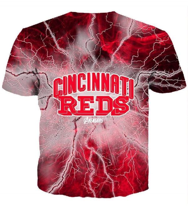 The Avengers Cincinnati Hoodies - Pullover Red Hoodie