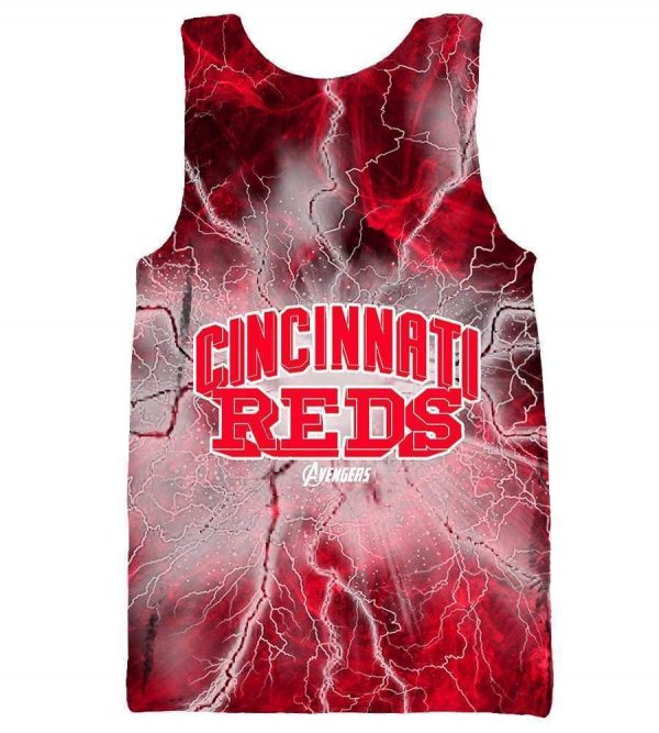 The Avengers Cincinnati Hoodies - Pullover Red Hoodie