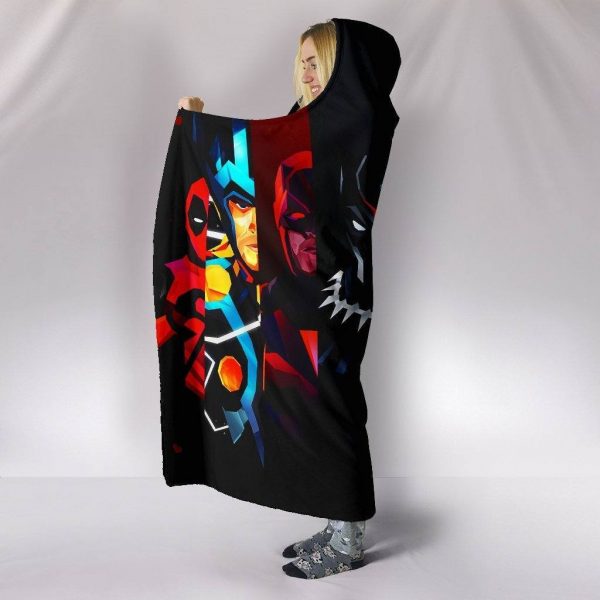 The Avengers Hooded Blankets - Super Heroes Hooded Blanket