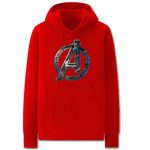 The Avengers Hoodies - Solid Color Avengers: Age of Ultron Logo Fleece Hoodie