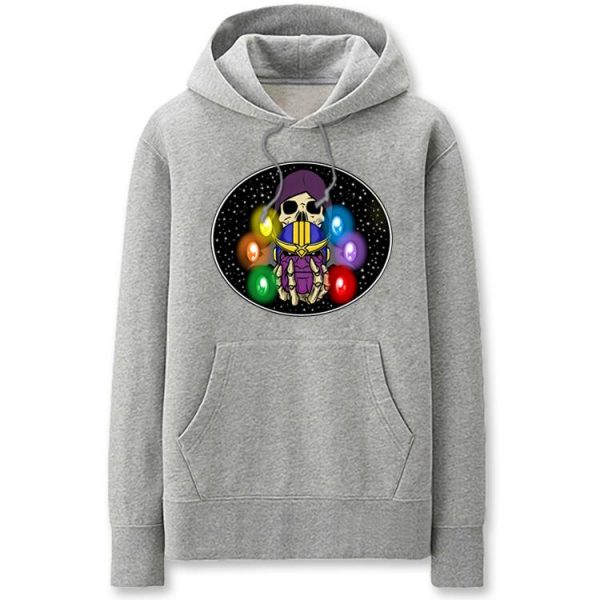 The Avengers Hoodies - Solid Color Death Infinity Gems Super Cool Fleece Hoodie