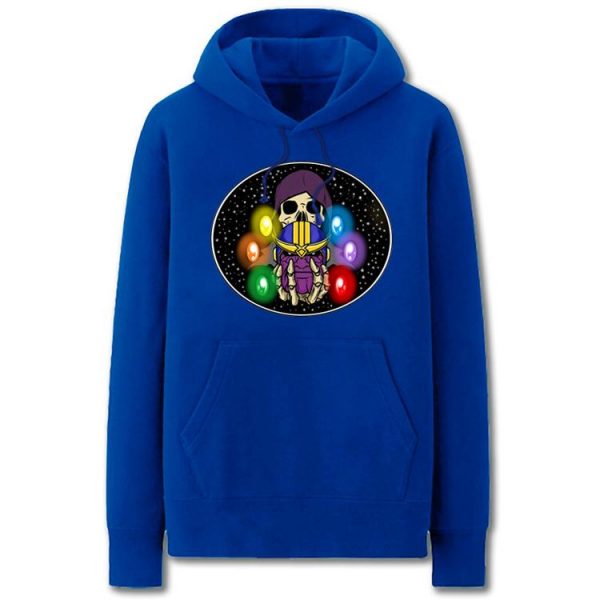 The Avengers Hoodies - Solid Color Death Infinity Gems Super Cool Fleece Hoodie