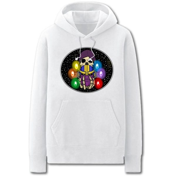 The Avengers Hoodies - Solid Color Death Infinity Gems Super Cool Fleece Hoodie