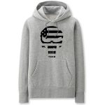 The Avengers Hoodies - Solid Color Skull Punisher Icon Fleece Super Cool Hoodie