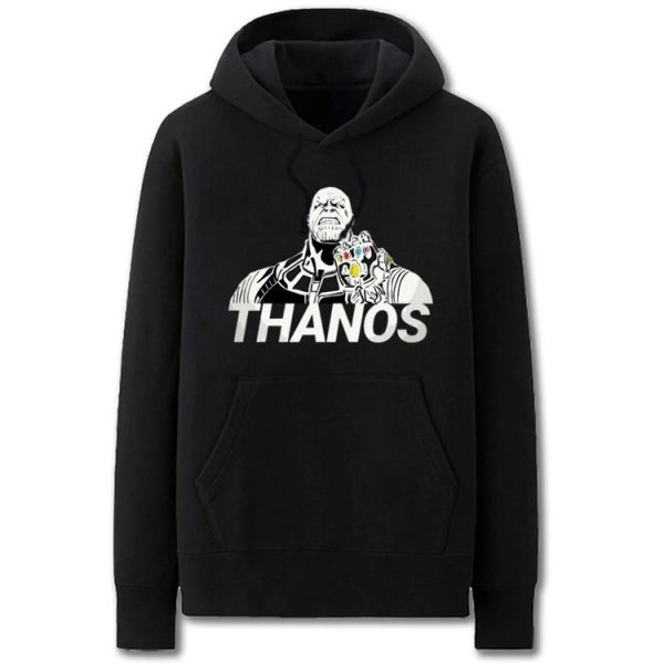 The Avengers Hoodies - Solid Color Super Hero Thanos Fleece Hoodie