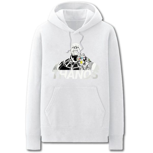 The Avengers Hoodies - Solid Color Super Hero Thanos Fleece Hoodie