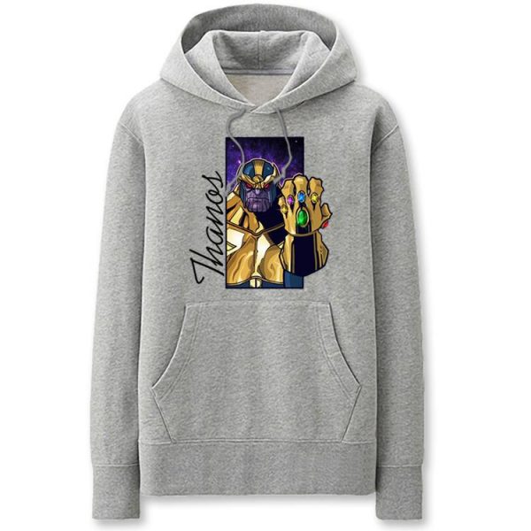 The Avengers Hoodies - Solid Color Thanos Infinite Gloves Super Cool Fleece Hoodie
