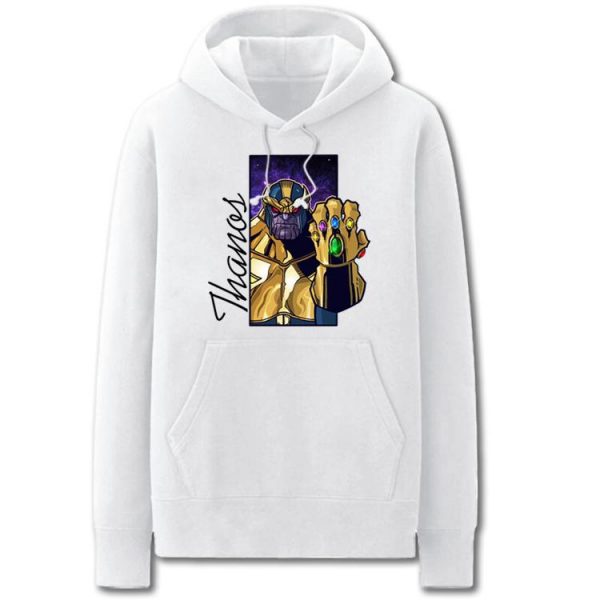 The Avengers Hoodies - Solid Color Thanos Infinite Gloves Super Cool Fleece Hoodie