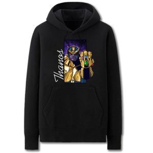 The Avengers Hoodies - Solid Color Thanos Infinite Gloves Super Cool Fleece Hoodie