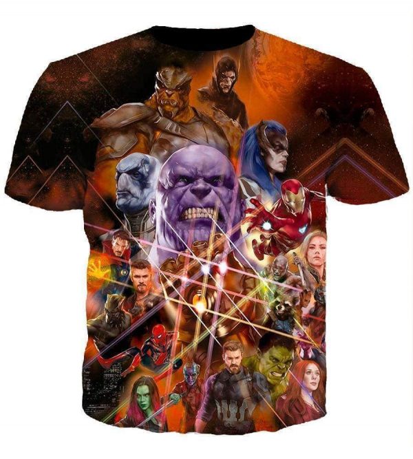 The Avengers Infinity War Hoodies - Zip Up Hero Collection Yellow Hoodie