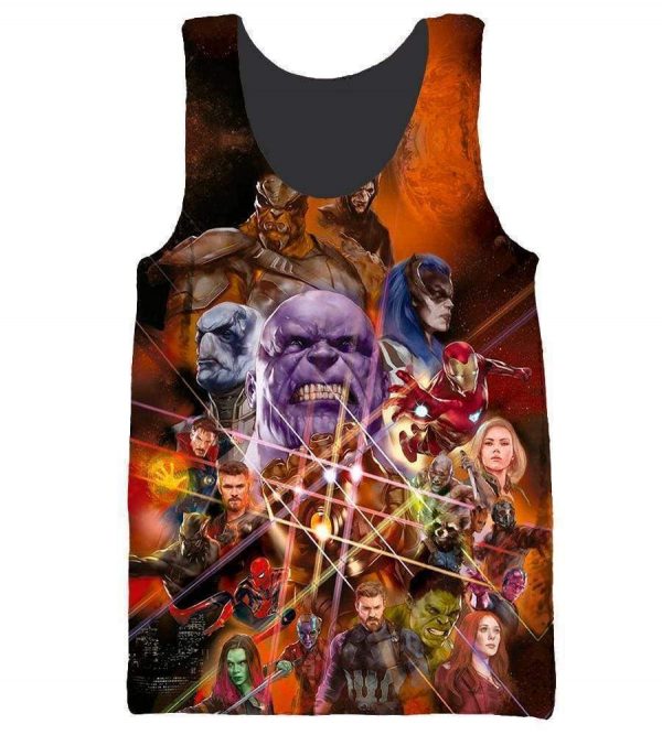 The Avengers Infinity War Hoodies - Zip Up Hero Collection Yellow Hoodie