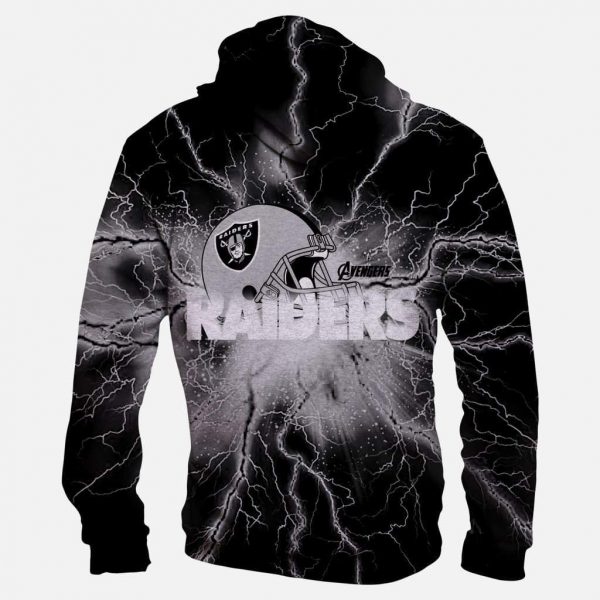 The Avengers Okland raiders Hoodies - Pullover Black Hoodie