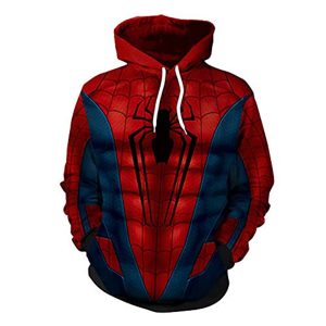 The Avengers Spiderman Hoodie - Superman Pullover Sweatshirt