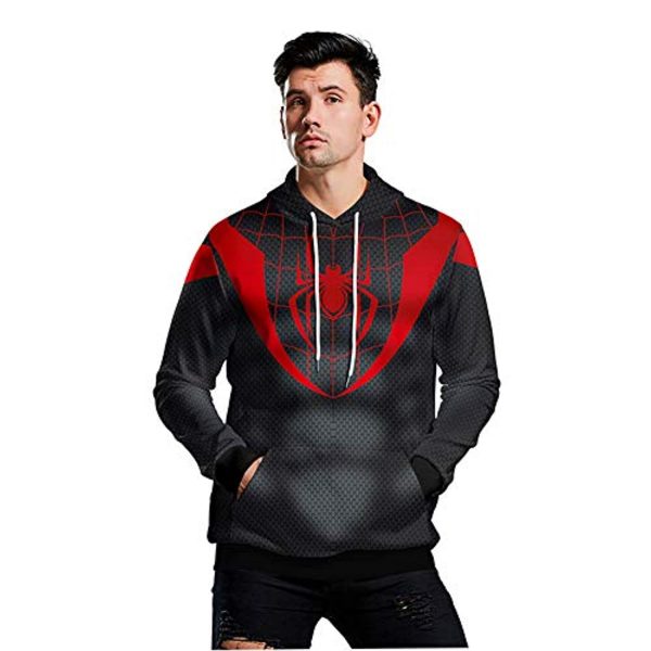 The Avengers Spiderman Superman Pullover Sweatshirt Hoodie