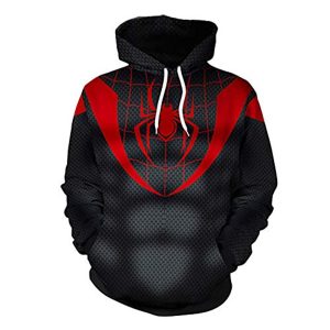 The Avengers Spiderman Superman Pullover Sweatshirt Hoodie