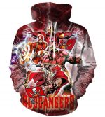 The Avengers Tampa Bay Buccaneers Hoodie - Pullover Red Hoodie