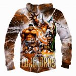 The Avengers Texas Longhorns Hoodies - Pullover Orange Hoodie