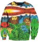 The Beach Boys Hoodies - Pullover Green Hoodie