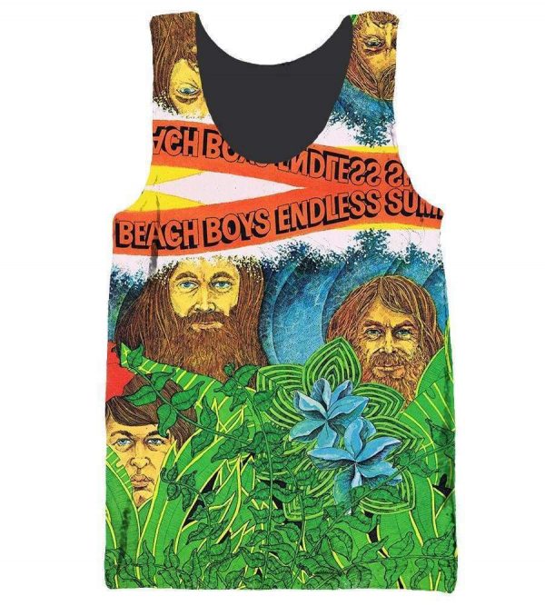 The Beach Boys Hoodies - Pullover Green Hoodie