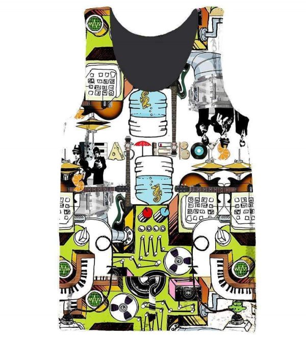 The Beastie Boys Hoodies - Pullover White Hoodie