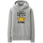 The Big Bang Theory Hoodies - Solid Color Cute Cat Cartoon Style Icon Fleece Hoodie