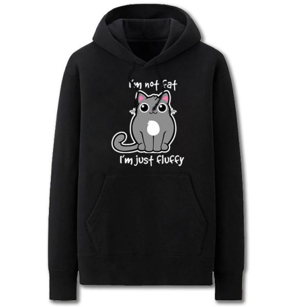 The Big Bang Theory Hoodies - Solid Color The Big Bang Theory Cute Cat Fleece Hoodie