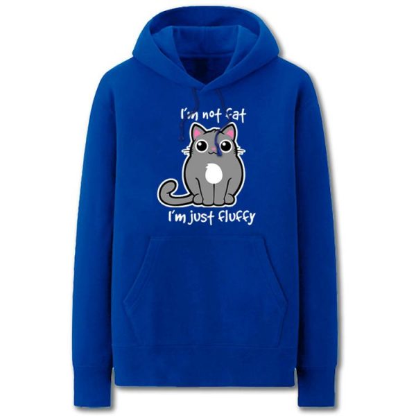 The Big Bang Theory Hoodies - Solid Color The Big Bang Theory Cute Cat Fleece Hoodie
