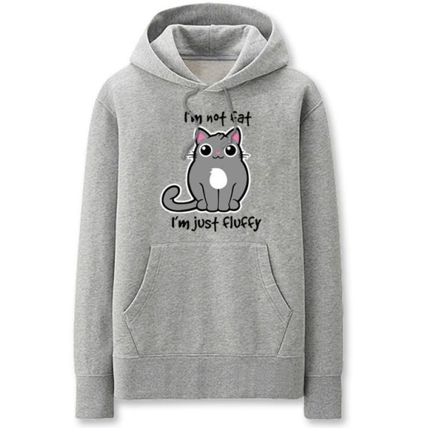 The Big Bang Theory Hoodies - Solid Color The Big Bang Theory Cute Cat Fleece Hoodie