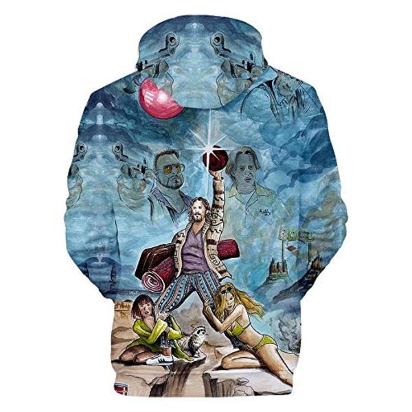 The Big Lebowski Hoodies - The Dude Unisex Hooded Jacket Coat Pullover