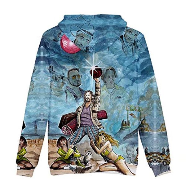 The Big Lebowski Hoodies - The Dude Unisex Hooded Jacket Coat Pullover