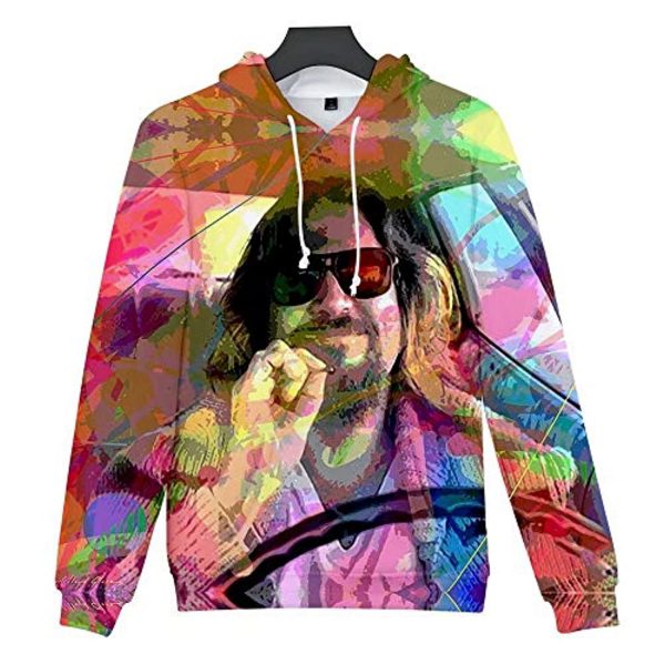 The Big Lebowski Hoodies - The Dude Unisex Hooded Jacket Coat Pullover