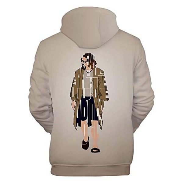 The Big Lebowski Hoodies - The Dude Unisex Hooded Jacket Coat Pullover