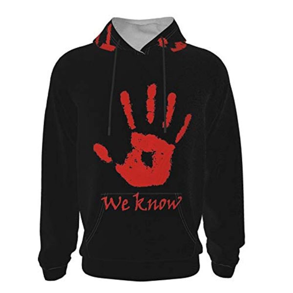 THE ELDER SCROLLS Hoodies - Dark Brotherhood We Know Pullover Hoodie with Drawstring