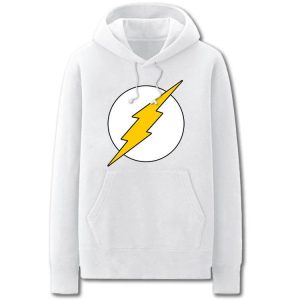 The Flash Hoodies - Solid Color The Flash Icon Fleece Hoodie