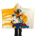 The God of High School Flannel Hooded Blanket