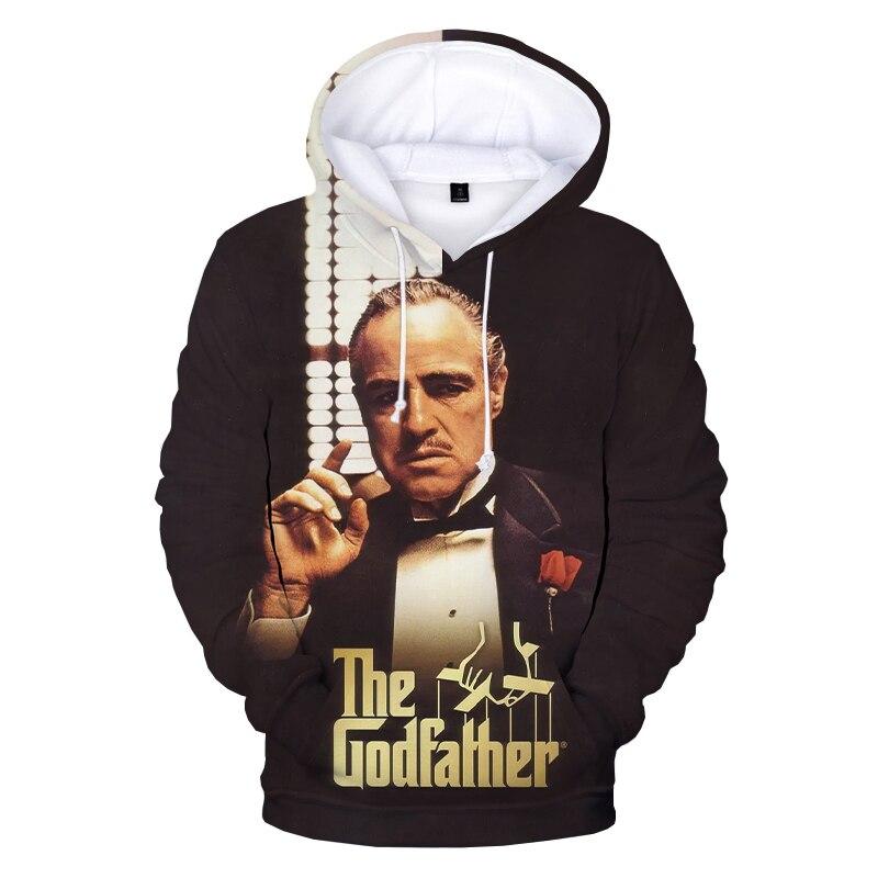 The Godfather 3D Printed Hoodie Sweatshirts - Movie Streetwear Pullover