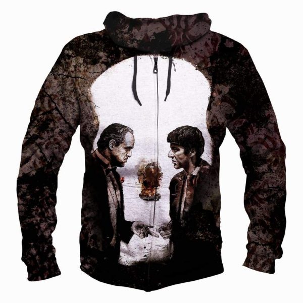 The Godfather Hoodies - Pullover Black Hoodie