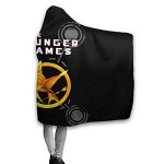 The Hunger Games Hooded Blanket - Unisex Cloak Style Hooded Fleece Blanket