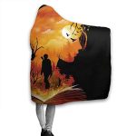 The Hunger Games Hooded Blanket - Unisex Cloak Style Hooded Fleece Blanket