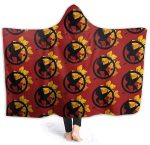 The Hunger Games Hooded Blanket - Unisex Cloak Style Hooded Fleece Blanket