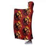 The Hunger Games Hooded Blanket - Unisex Cloak Style Hooded Fleece Blanket