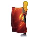 The Hunger Games Hooded Blanket - Unisex Cloak Style Hooded Fleece Blanket