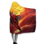 The Hunger Games Hooded Blanket - Unisex Cloak Style Hooded Fleece Blanket