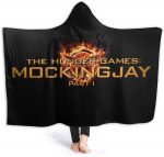 The Hunger Games Hooded Blanket - Unisex Cloak Style Hooded Fleece Blanket