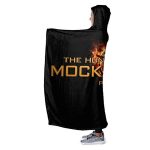 The Hunger Games Hooded Blanket - Unisex Cloak Style Hooded Fleece Blanket