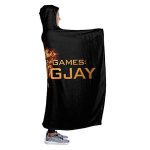 The Hunger Games Hooded Blanket - Unisex Cloak Style Hooded Fleece Blanket