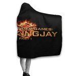 The Hunger Games Hooded Blanket - Unisex Cloak Style Hooded Fleece Blanket